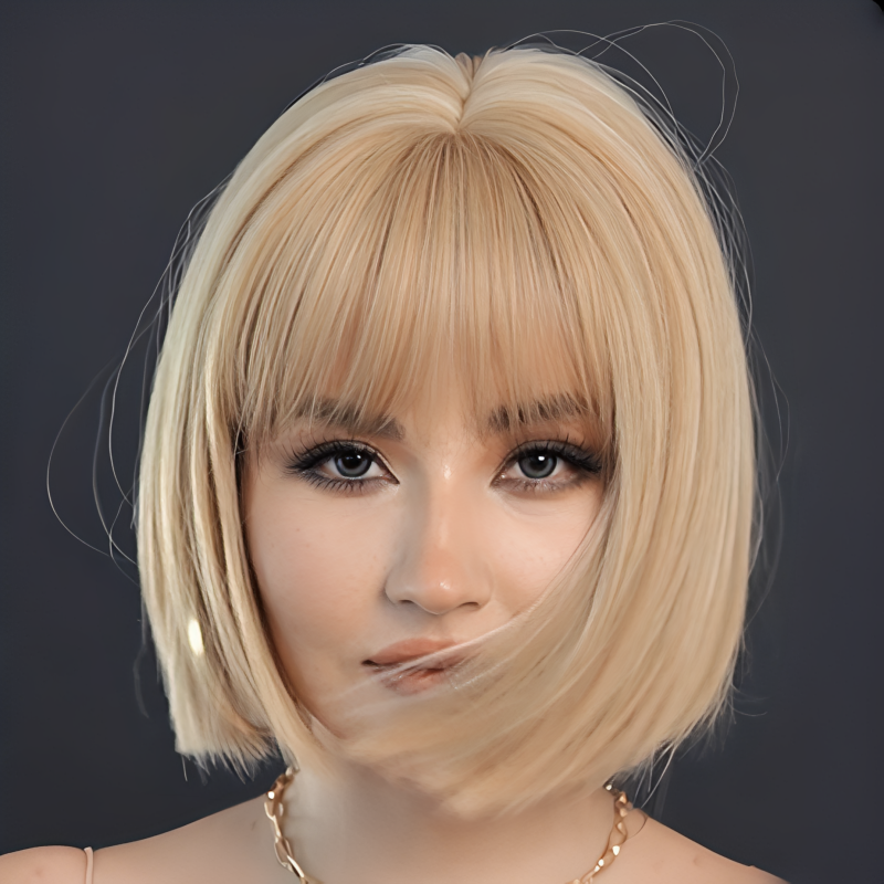 Bob Style Synthetic Wig (30cm 12in) Long